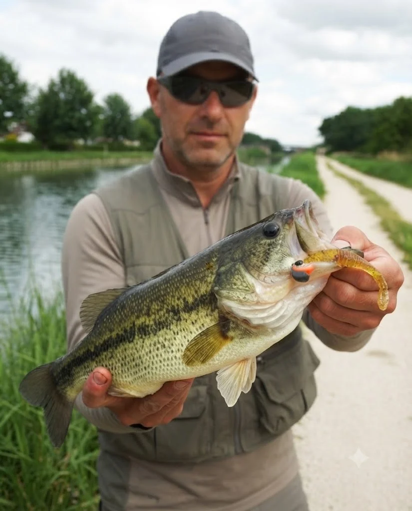 Soft lures for Schwarzbarsch (Micropterus salmoides)