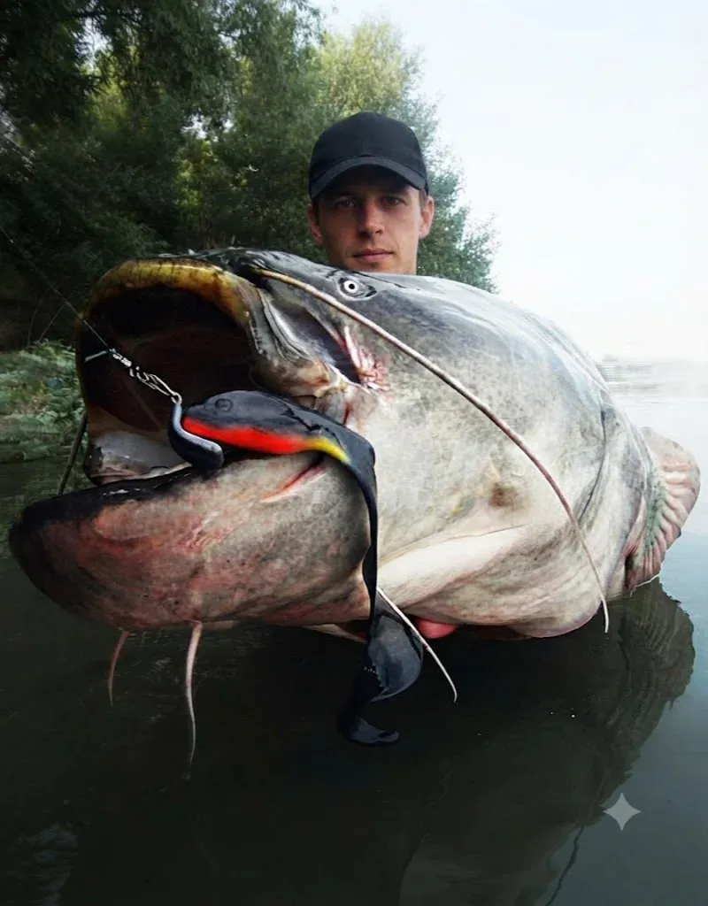 Soft lures for Wels (Silurus glanis)